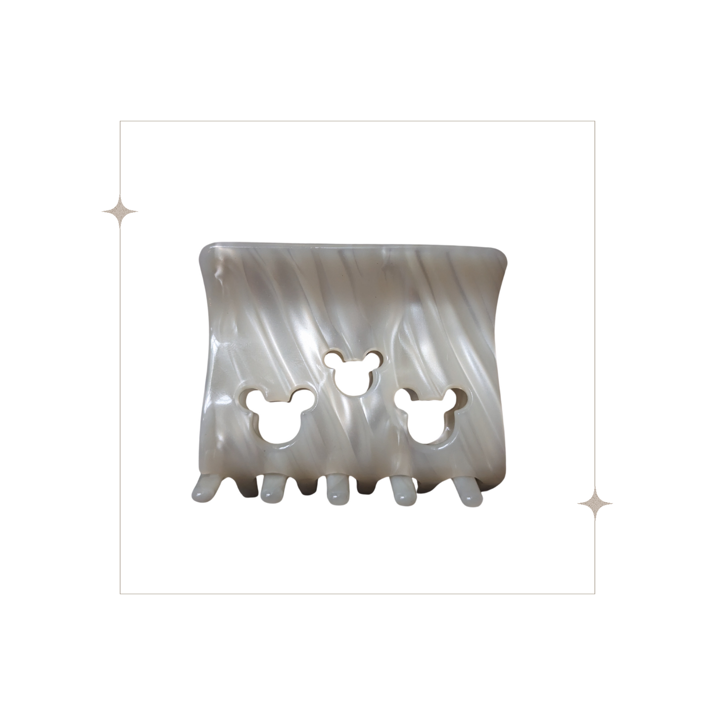 Ghirardelli Square Claw Clip