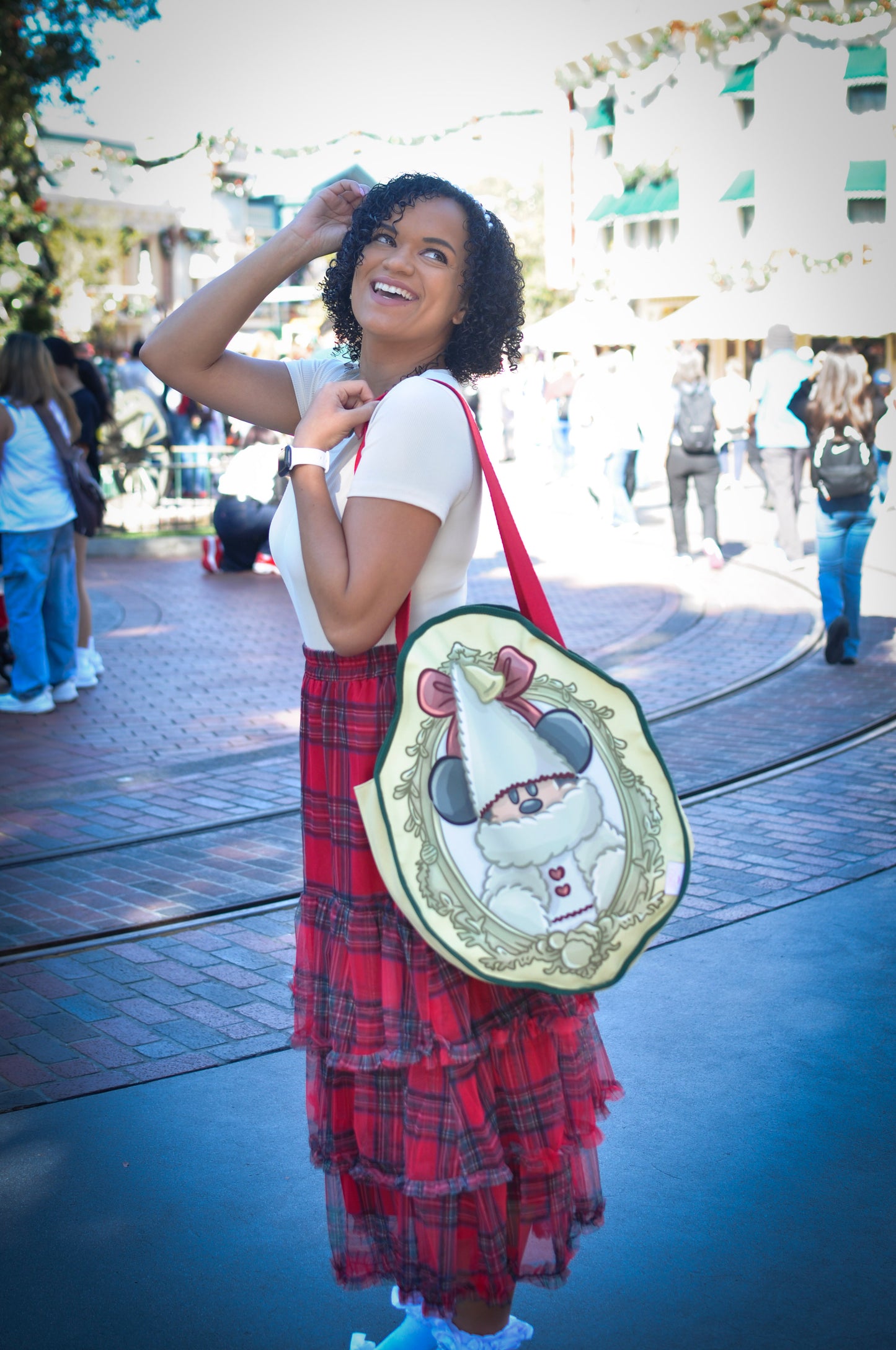 Winter Mouse Oversized Tote